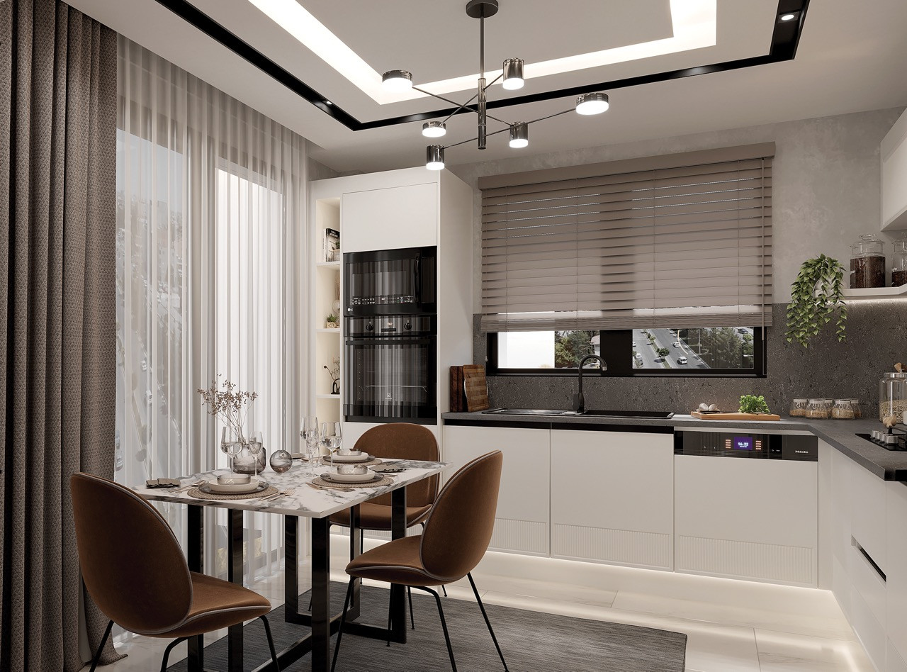 Apartments with 3.3-Metre Ceilings in a Large-Scale Residential Complex in Antalya - Photo 21