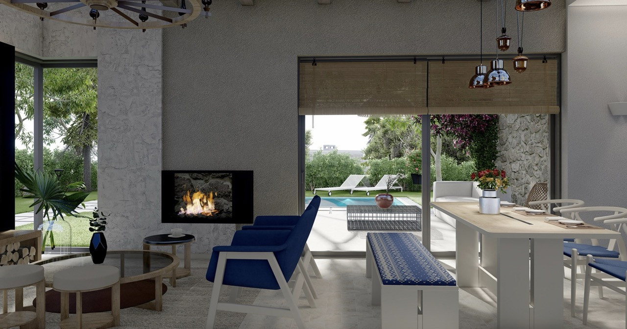 Private villas with individual pools on the Aegean coast - Photo 12