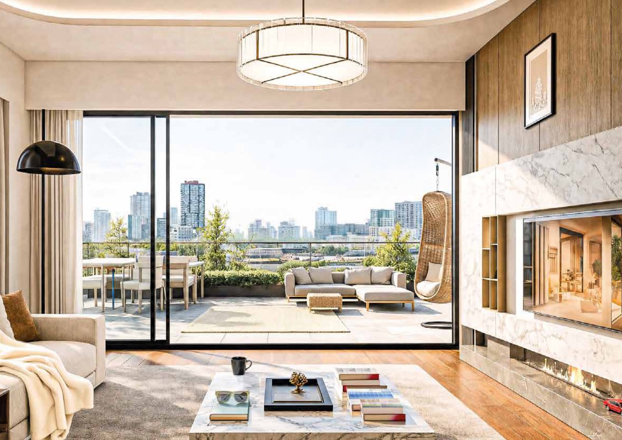 The Teras Lounge — Spacious Apartments with Terraces in a Green Residential Complex in Başakşehir - Photo 7