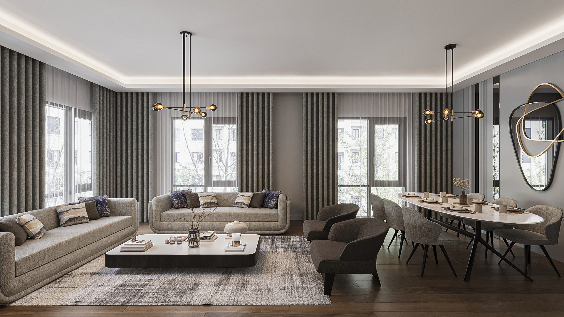 Lilium Bahçe — A Premium Residential Complex with Apartments and Villas in Başakşehir - Photo 14