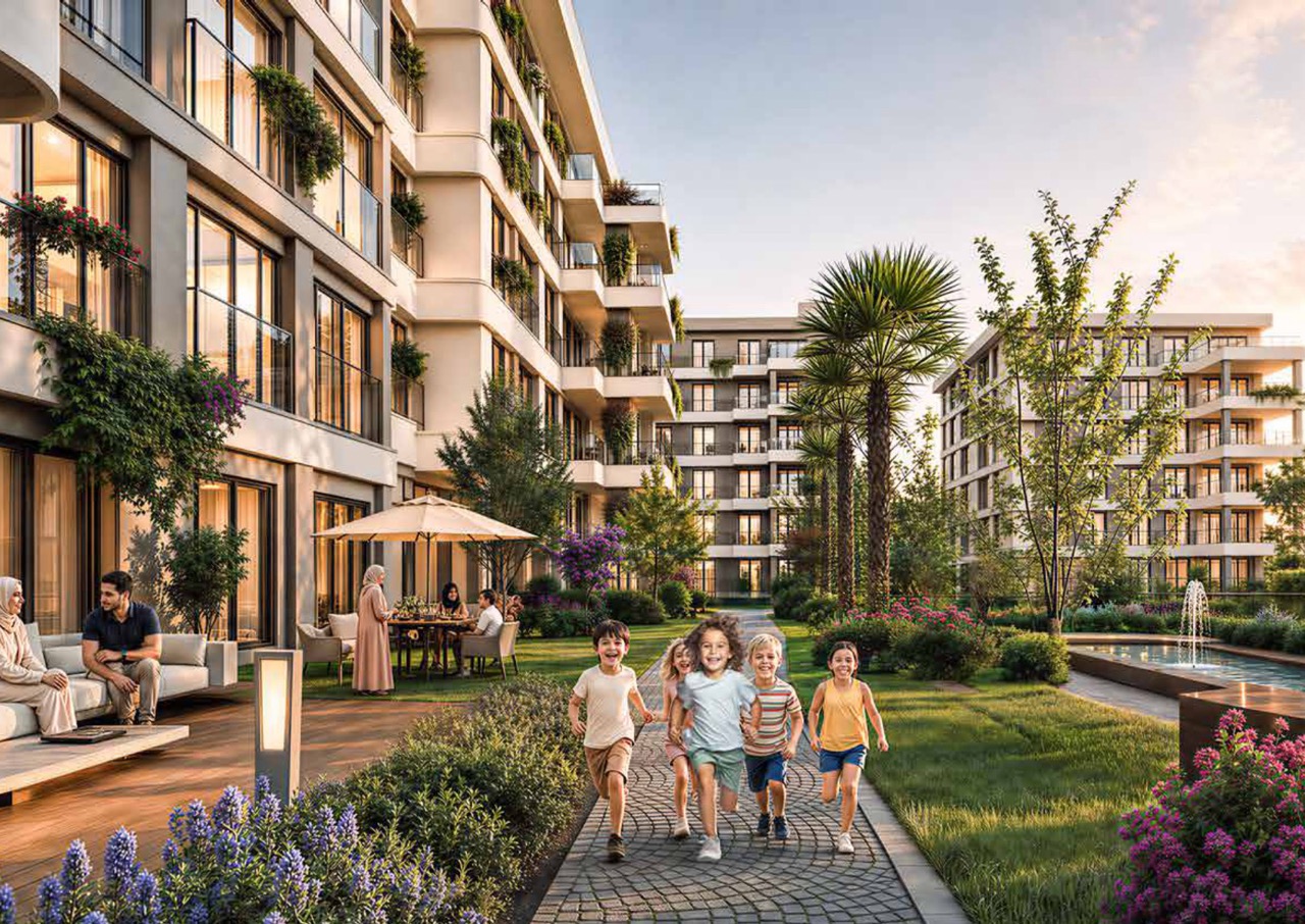 The Teras Lounge — Spacious Apartments with Terraces in a Green Residential Complex in Başakşehir - Photo 2