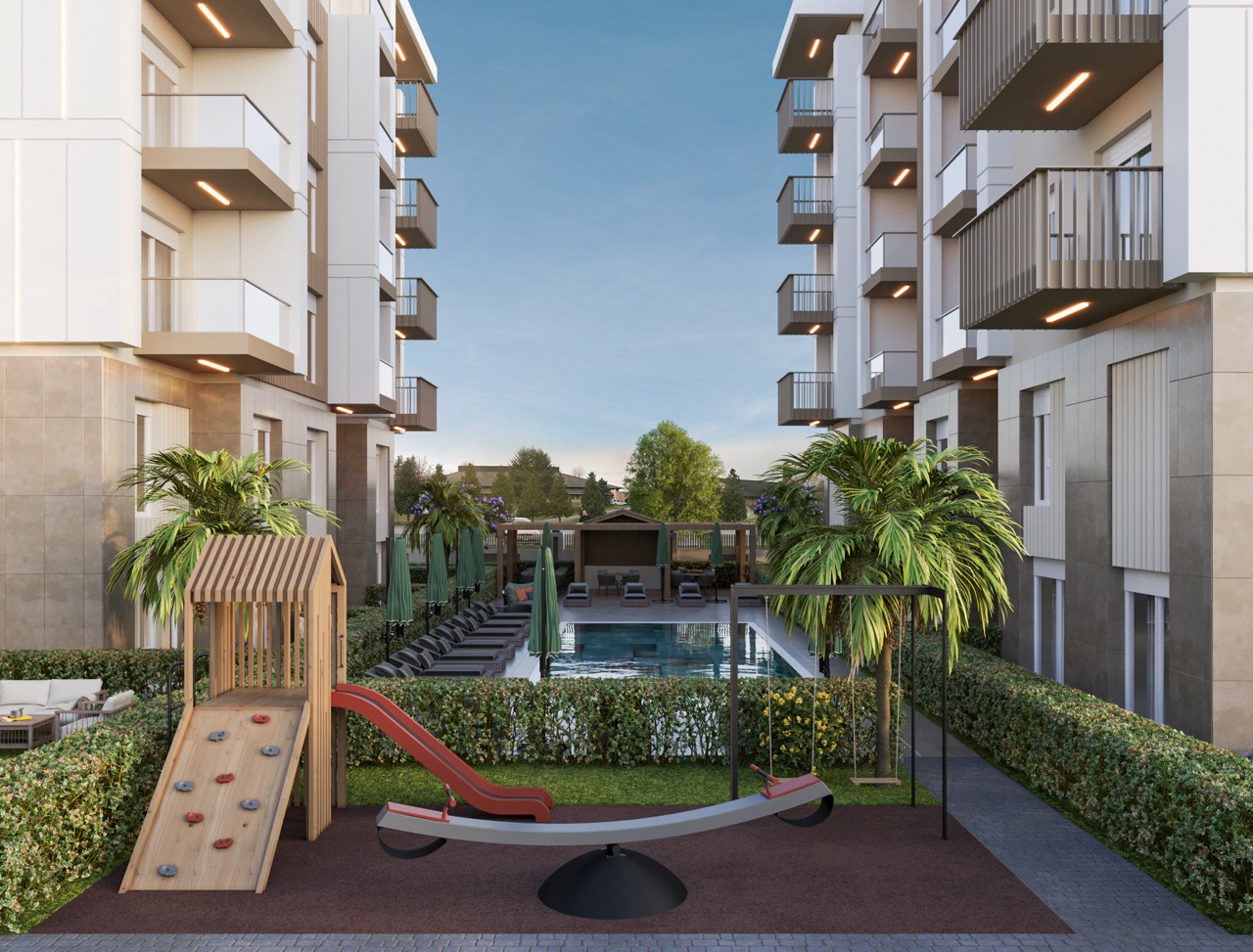 Residential Complex Under Construction with Installment Payment Options and Garden Duplexes in Altinova - Photo 11
