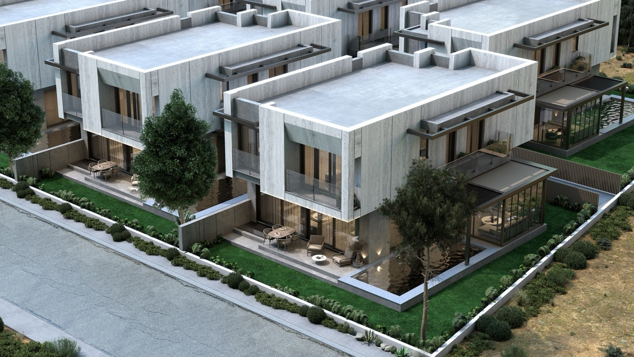 Antalya, Muratpaşa'da Özel Sosyal Alanlara Sahip Premium Villalar