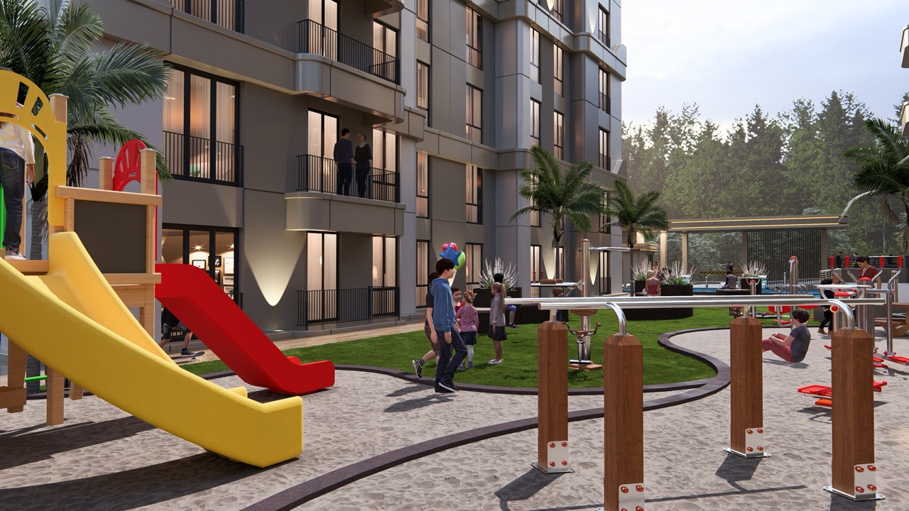 Apartments and Duplexes in a Modern Residential Complex in Pendik - Photo 11