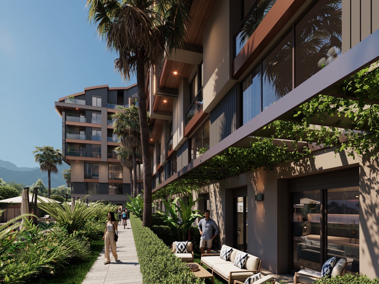 1+1, 2+1 and Loft Duplex Apartments Surrounded by Nature in Konyaaltı - Photo 11