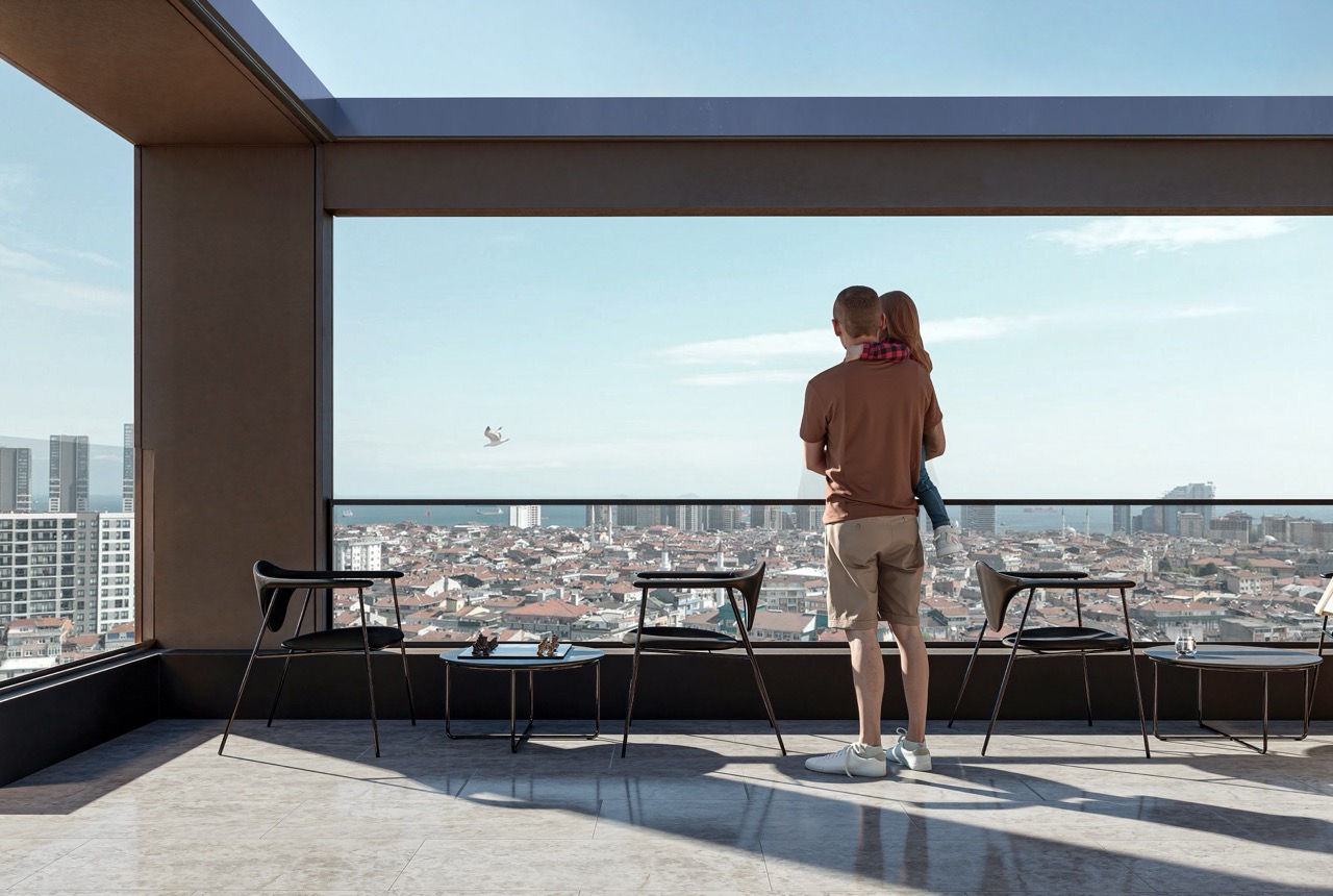 Apartments with panoramic views of the Sea of Marmara in a modern complex in Zeytinburnu - Photo 12