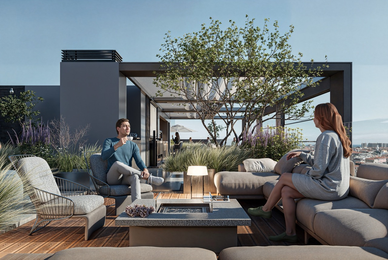 Apartments with panoramic views of the Sea of Marmara in a modern complex in Zeytinburnu - Photo 10