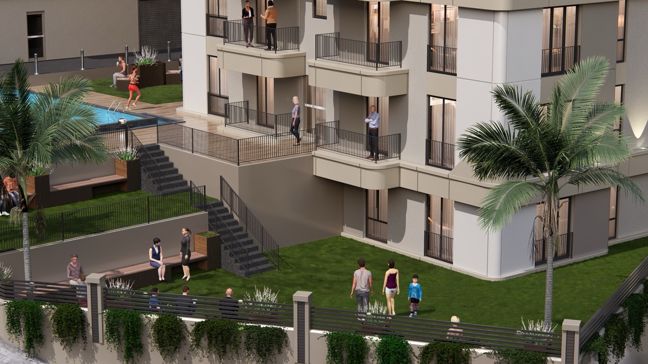 Apartments and Duplexes in a Modern Residential Complex in Pendik - Photo 8