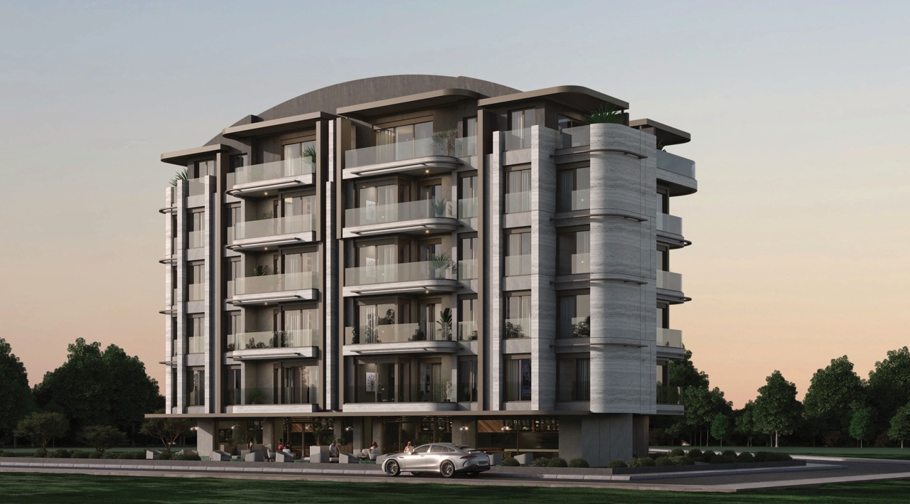 Konyaaltı'nda Plaja 350 Metre Mesafede 2+1 ve 3+1 Daireler
