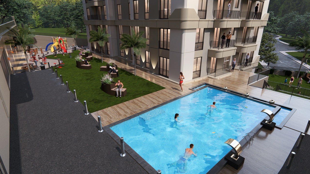 Apartments and Duplexes in a Modern Residential Complex in Pendik - Photo 9