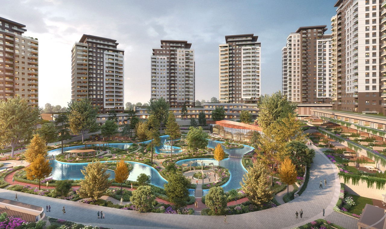 Avrupa Konutları Güneşli — масштабный жилой комплекс с развитой инфраструктурой в Стамбуле