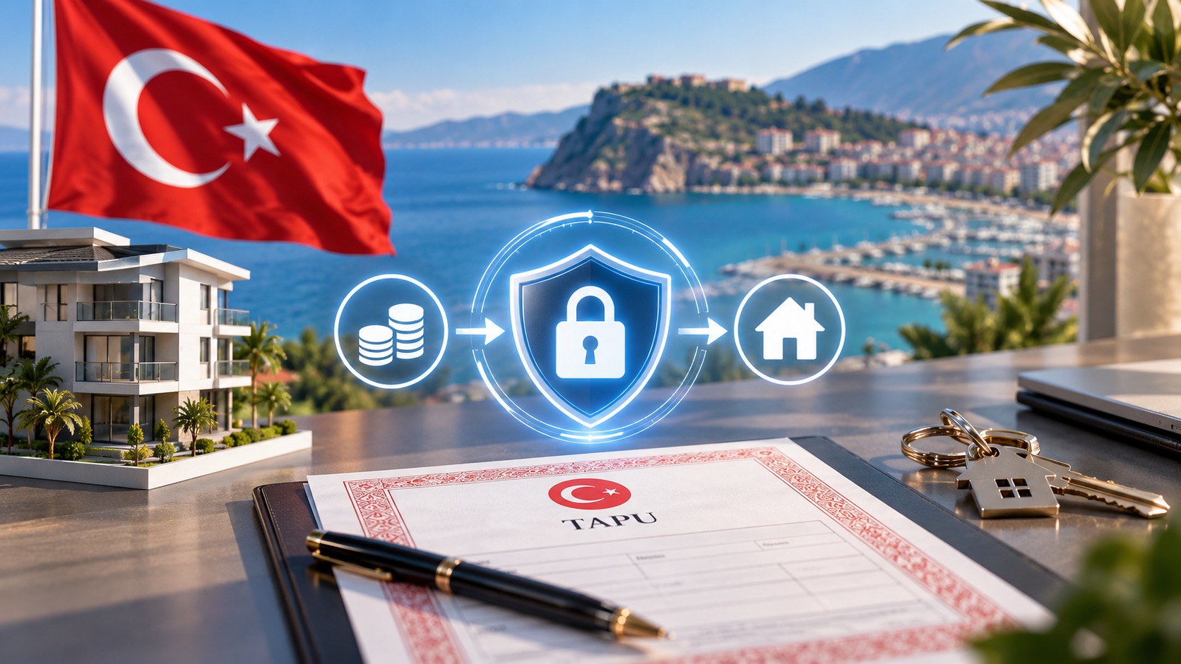 Türkiye’de gayrimenkul alımlarında Güvenli Ödeme Sistemi