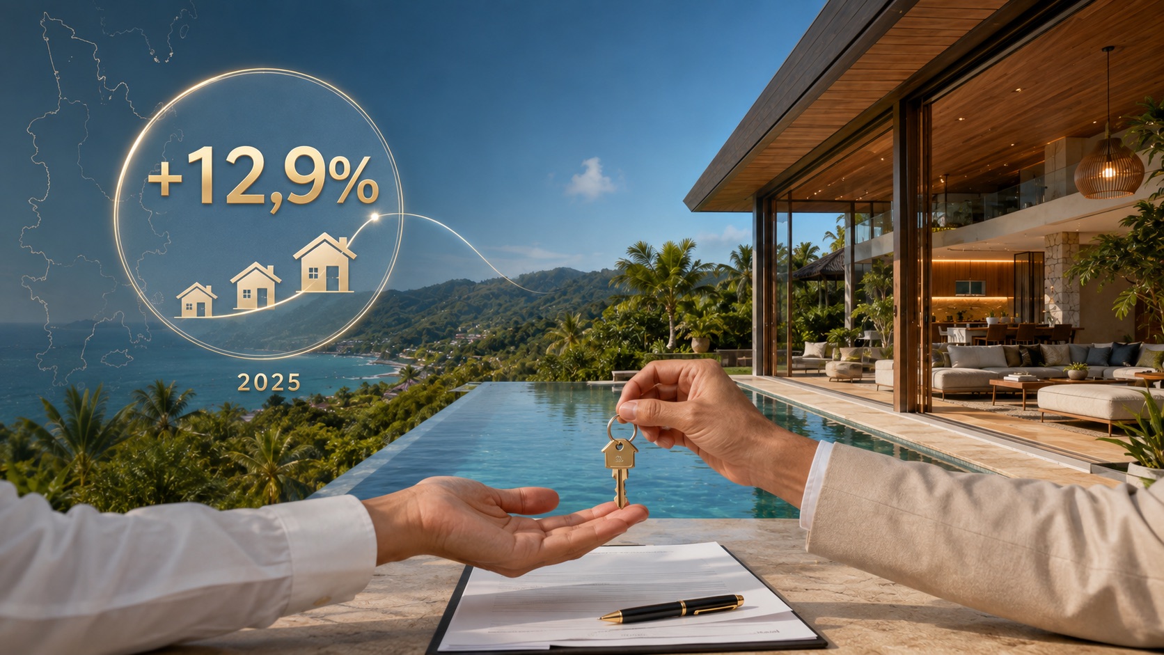 Growth in Phuket villa sales in 2025