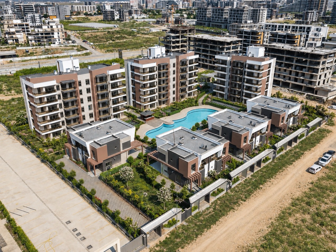 Apartments and Villas in a Premium Residential Complex in Altıntaş