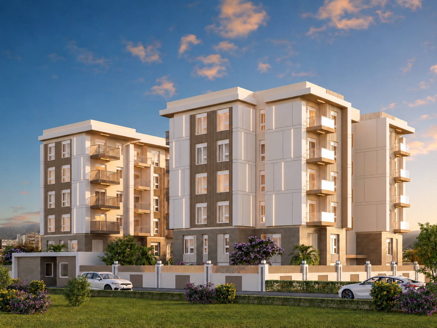 Apartments and Garden Duplexes Near Shopping Malls in Antalya