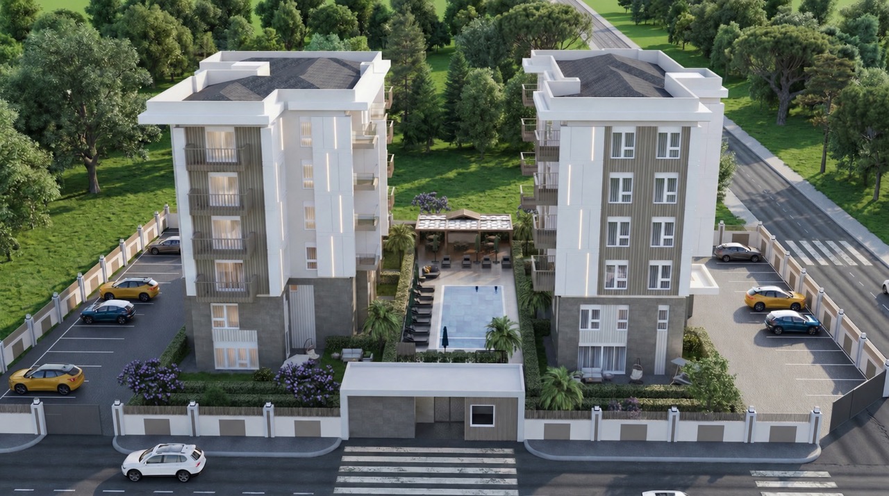 Residential Complex Under Construction with Installment Payment Options and Garden Duplexes in Altinova - Photo 3