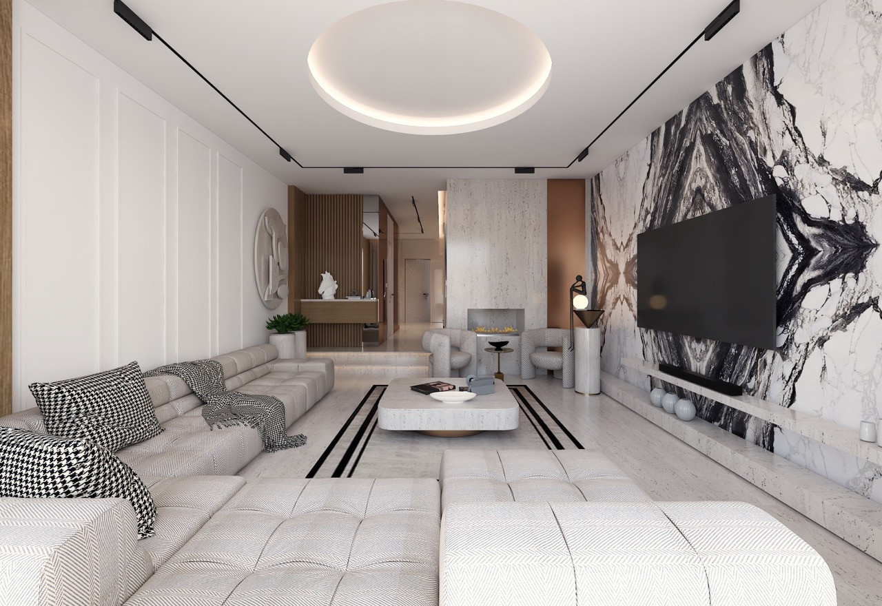 Villa 5+1 with 325 m², private pool and SPA area in Altıntaş - Photo 35