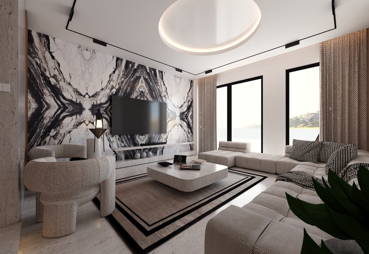 Villa 5+1 with 325 m², private pool and SPA area in Altıntaş - Photo 37