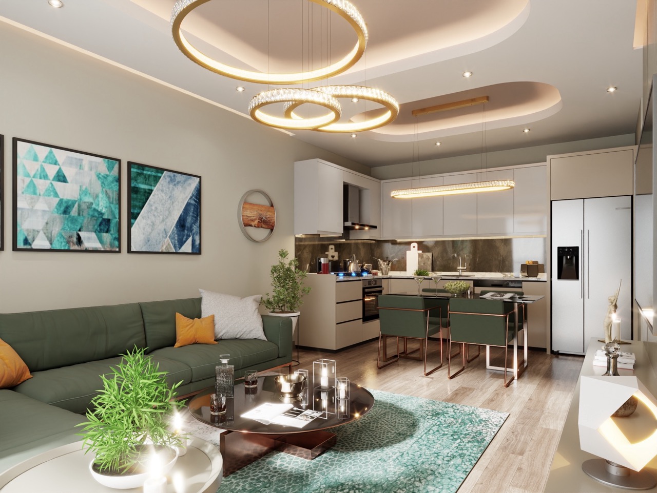 Apartments and Garden Duplexes in a Residential Complex with On-Site Amenities in Altıntaş - Photo 14