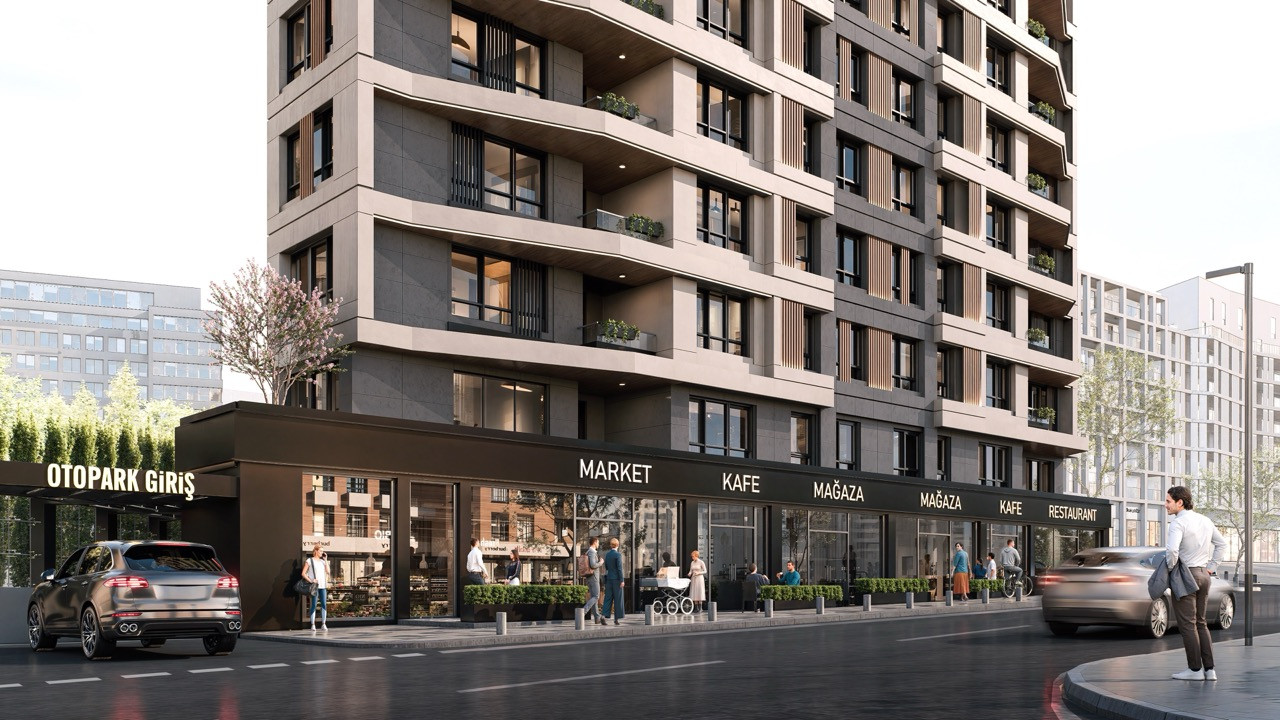Apartments with panoramic views of the Sea of Marmara in a modern complex in Zeytinburnu - Photo 4