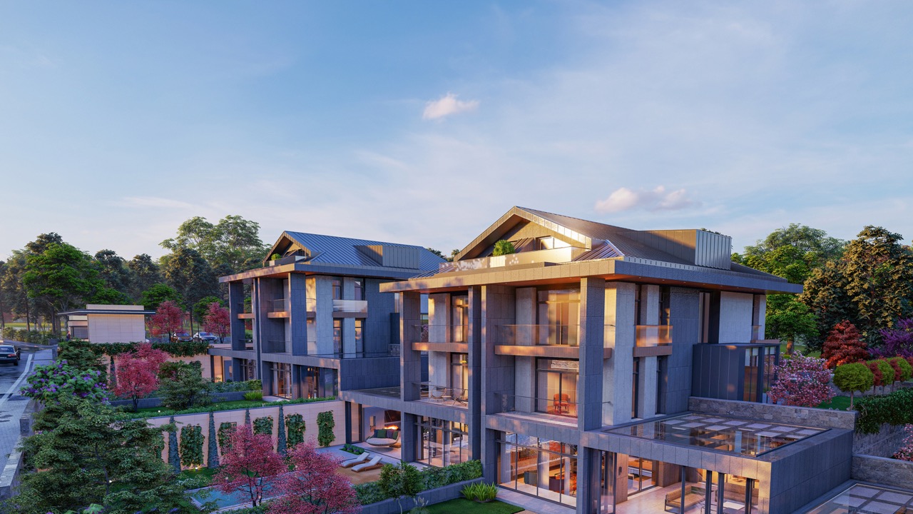 Luxury villas with private pools surrounded by nature in Istanbul - Photo 2