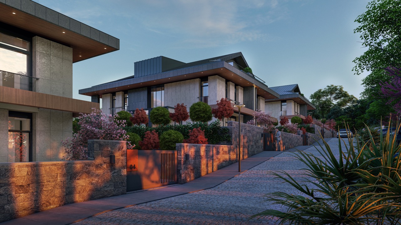 Luxury villas with private pools surrounded by nature in Istanbul - Photo 11