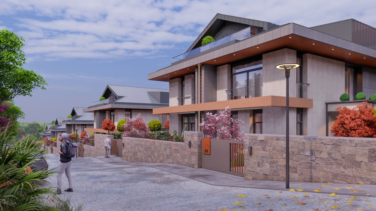 Luxury villas with private pools surrounded by nature in Istanbul - Photo 6