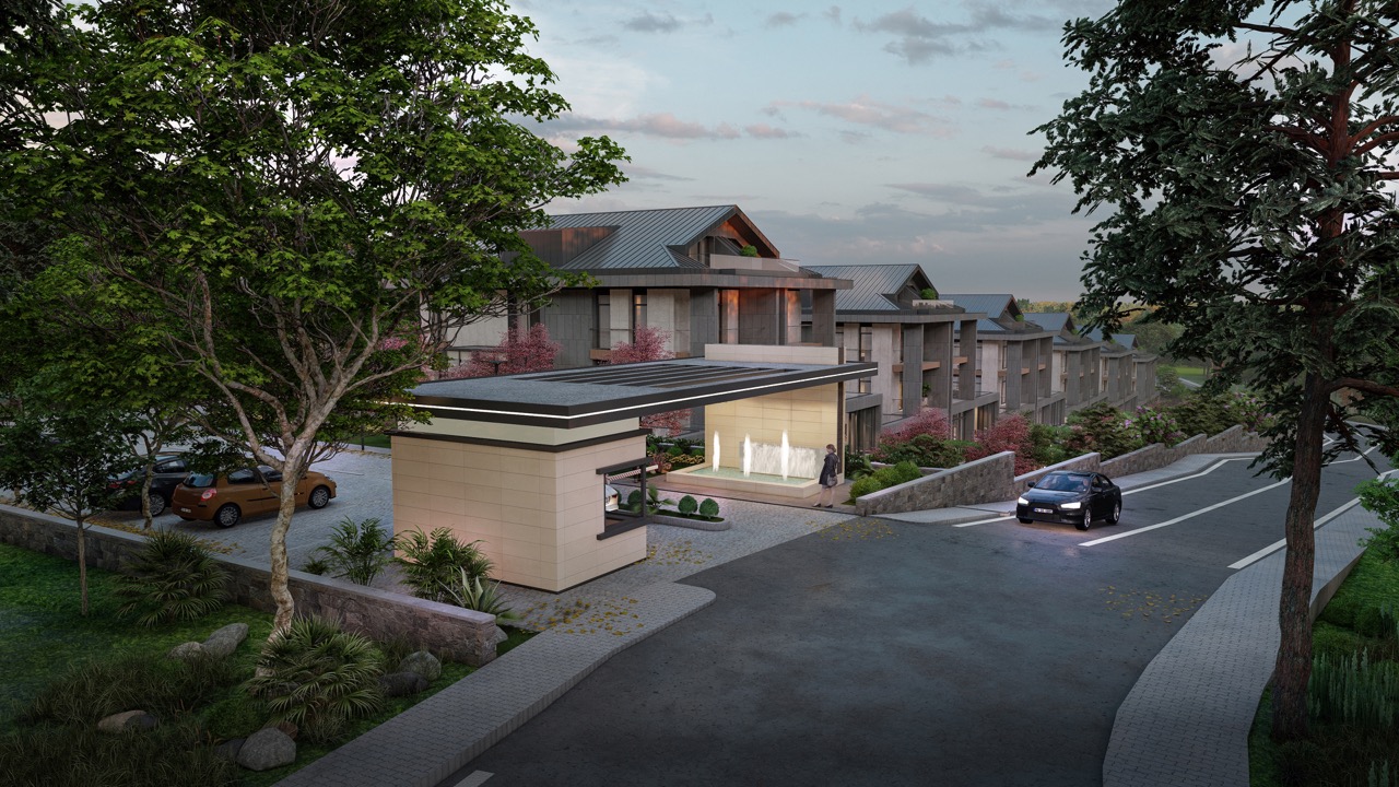 Luxury villas with private pools surrounded by nature in Istanbul - Photo 23