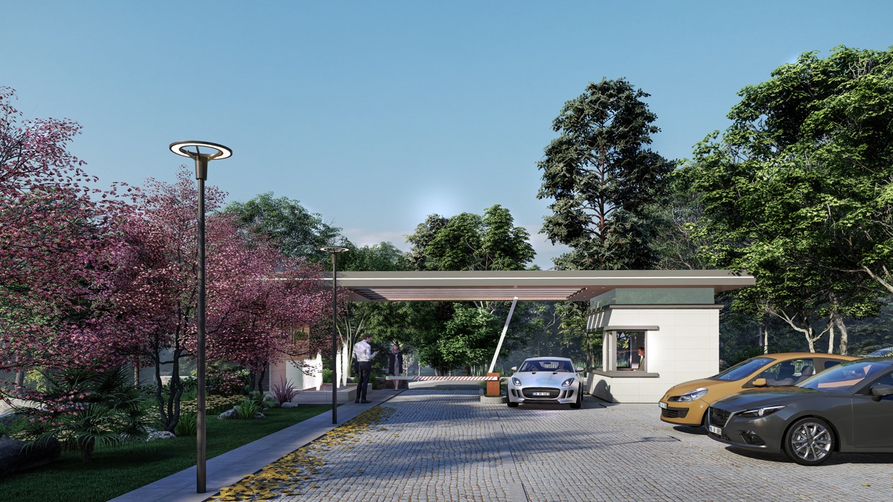 Luxury villas with private pools surrounded by nature in Istanbul - Photo 21