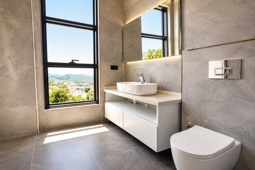 Three-Storey Villa with Private Pool and Panoramic Sea View in Kargıcak - Photo 20