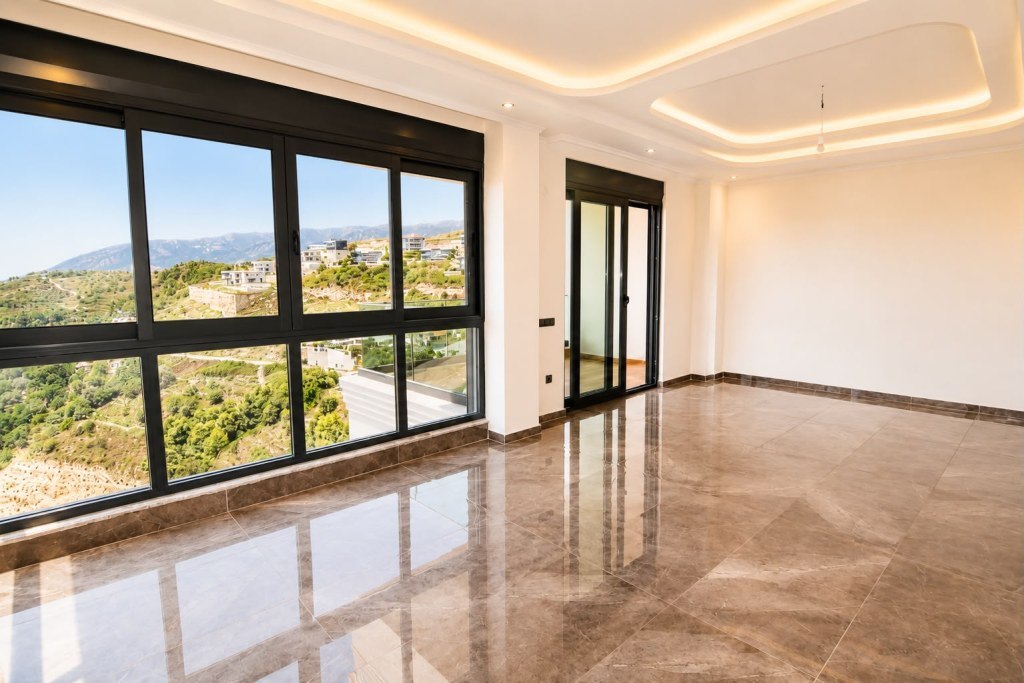 Three-Storey Villa with Private Pool and Panoramic Sea View in Kargıcak - Photo 16