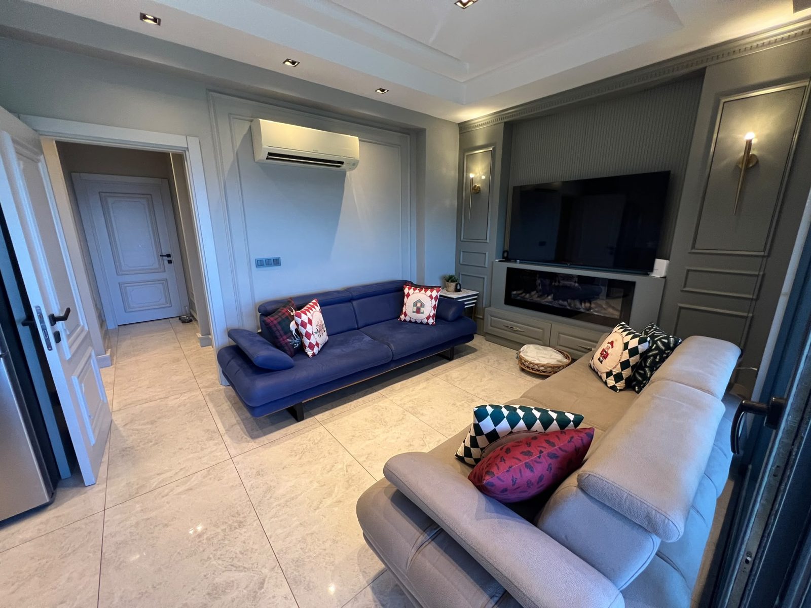 Furnished 4+2 Apartment with Panoramic Views of the Sea, City, and Alanya Castle - Photo 5