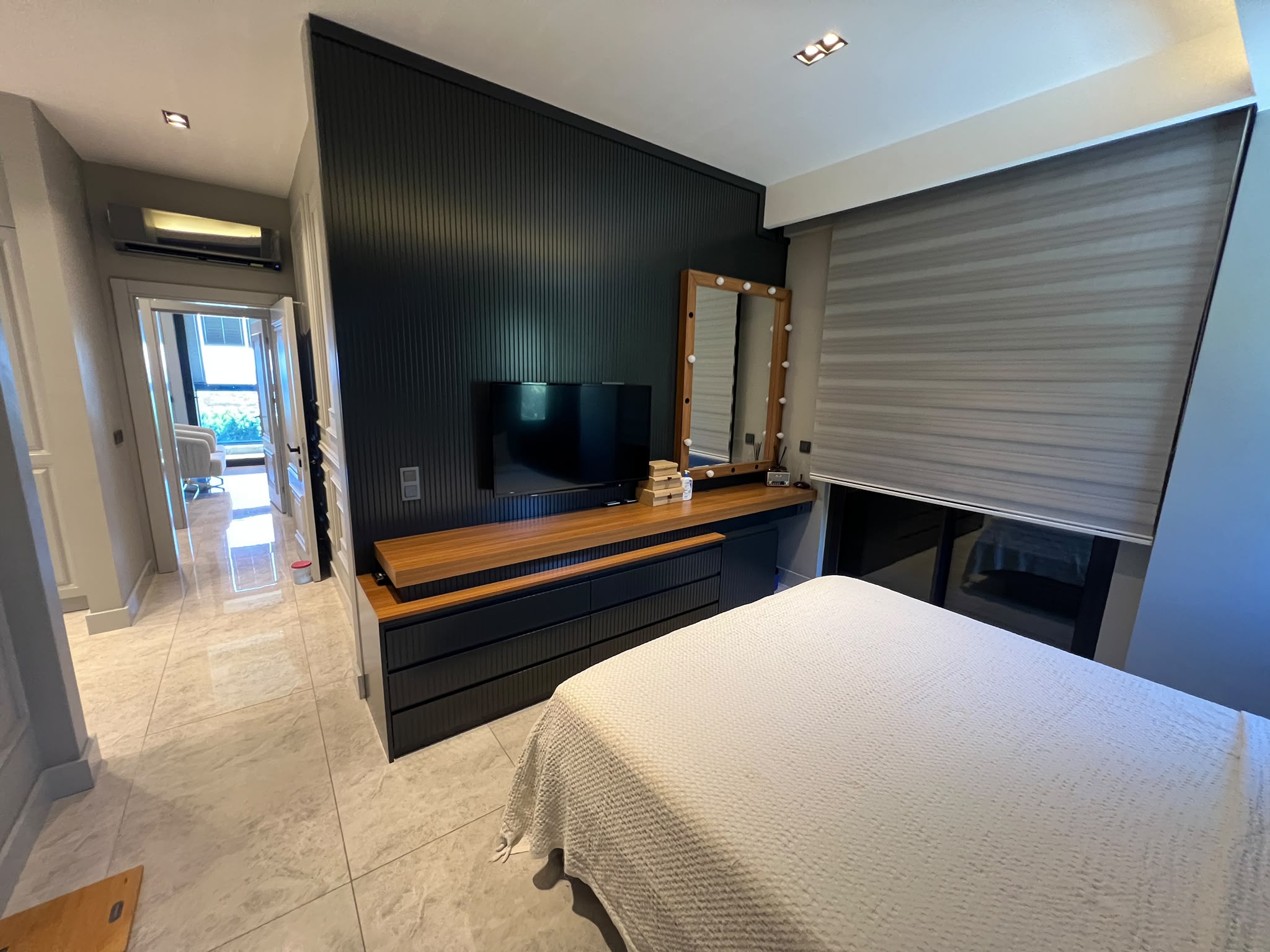 Furnished 4+2 Apartment with Panoramic Views of the Sea, City, and Alanya Castle - Photo 17