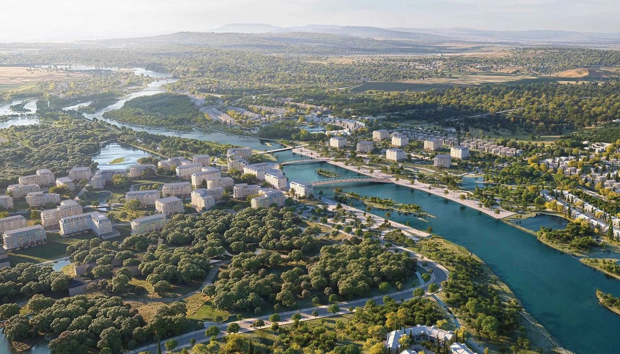 Apartments in a Large-Scale Riverside Development with Extensive On-Site Amenities in Tbilisi