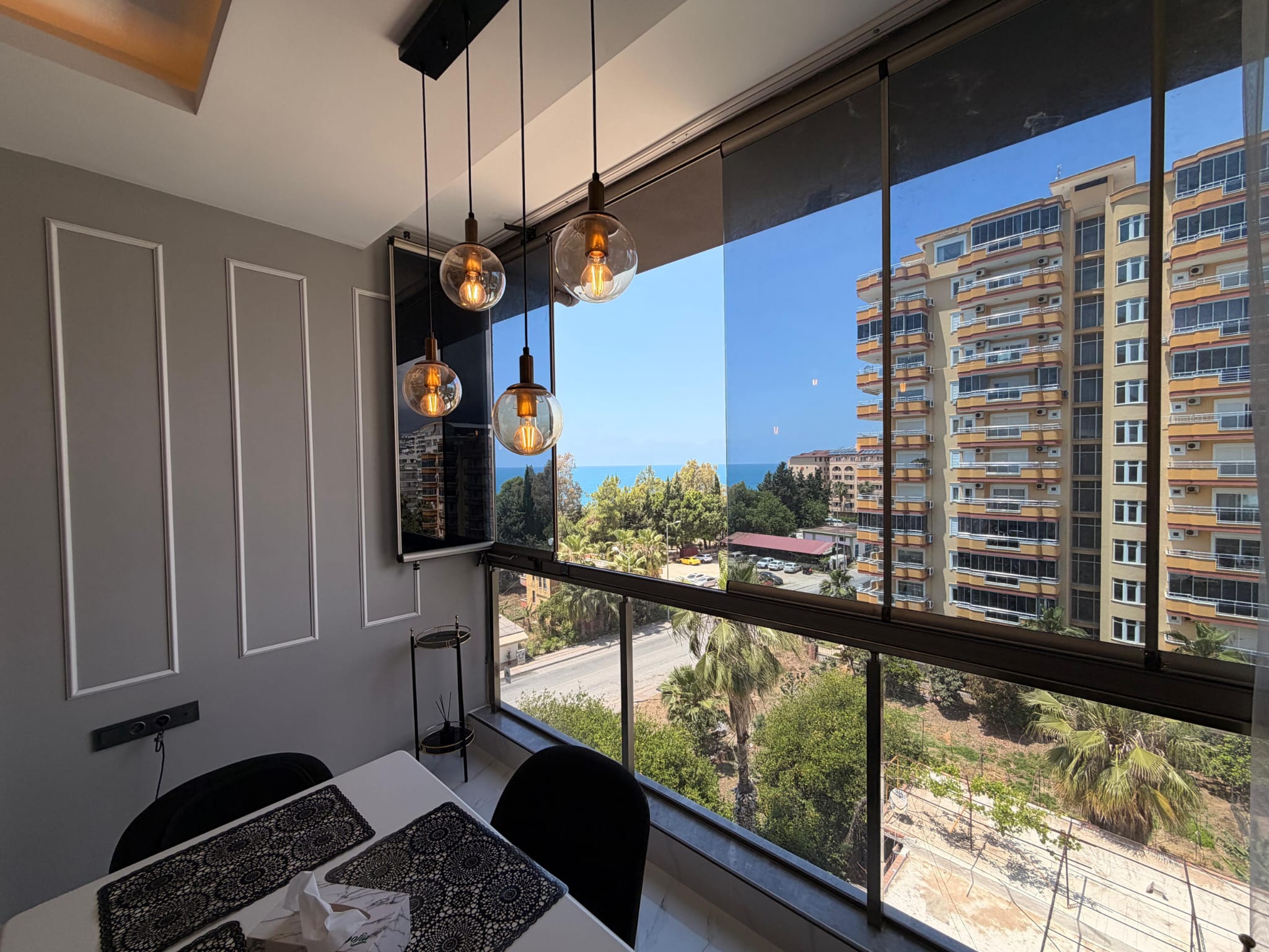 Furnished 2+1 Duplex with Sea View 100 m from the Beach in Kargıcak - Photo 18