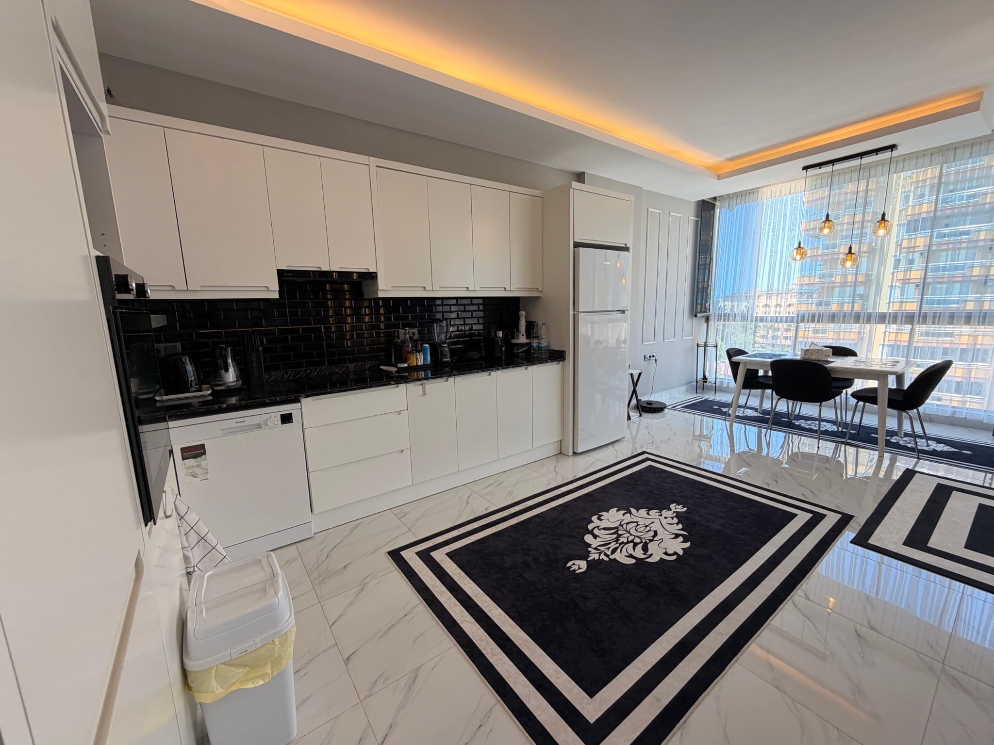 Furnished 2+1 Duplex with Sea View 100 m from the Beach in Kargıcak - Photo 4