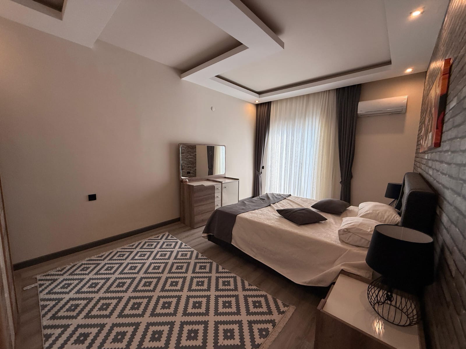 Furnished 5+1 Duplex with Sea View in Mahmutlar - Photo 6