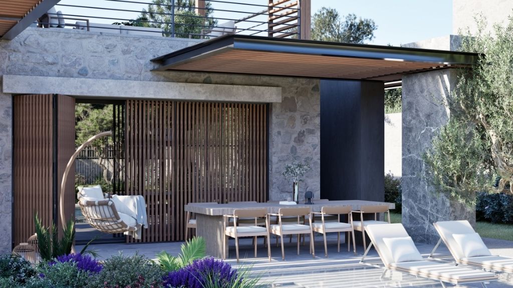 4+2 Villas with Private Pools and Plots up to 1,300 m² in Bodrum - Photo 5