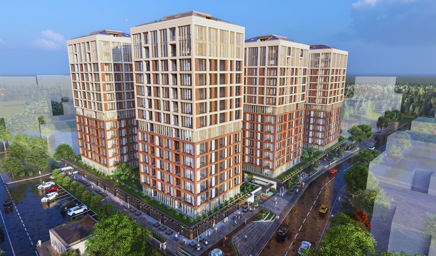 Elite Erenköy — элитные квартиры рядом с улицей Багдат в Стамбуле