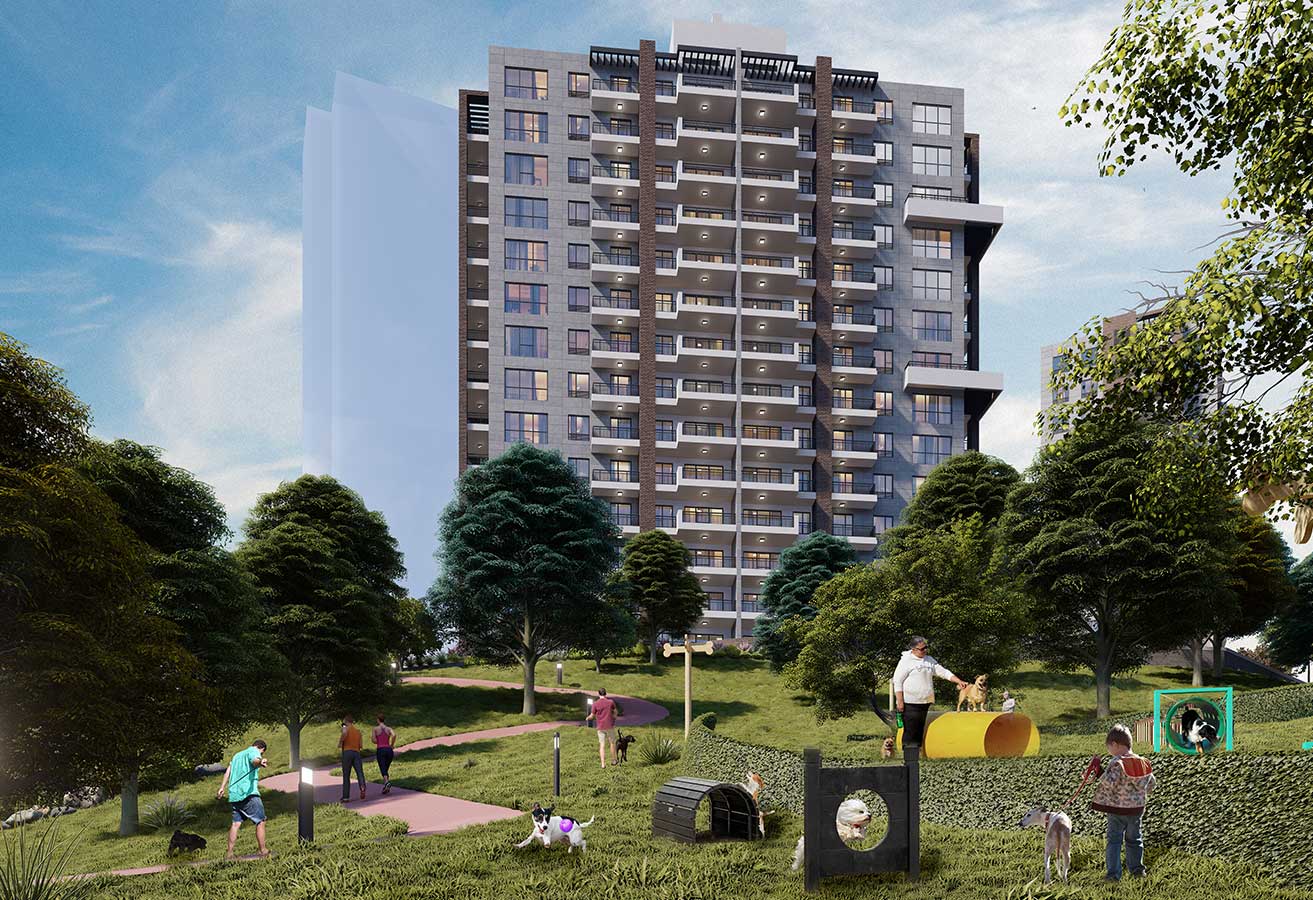 Oksijen Oran — Ready-to-Move-In Apartments with Lake Views and Green Gardens in Ankara