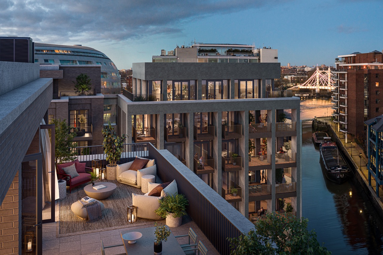 Ransome’s Wharf — 伦敦泰晤士河畔豪华公寓与顶层复式住宅 - 照片 2