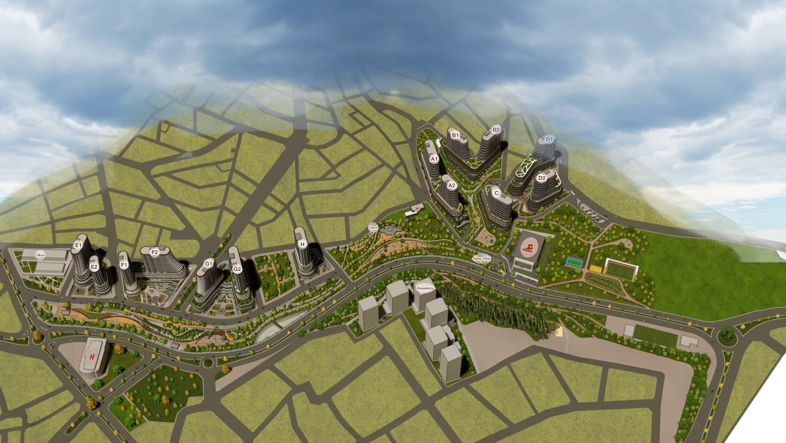 Essen Vadi — A Large-Scale Residential Complex in Gaziosmanpaşa - Photo 21