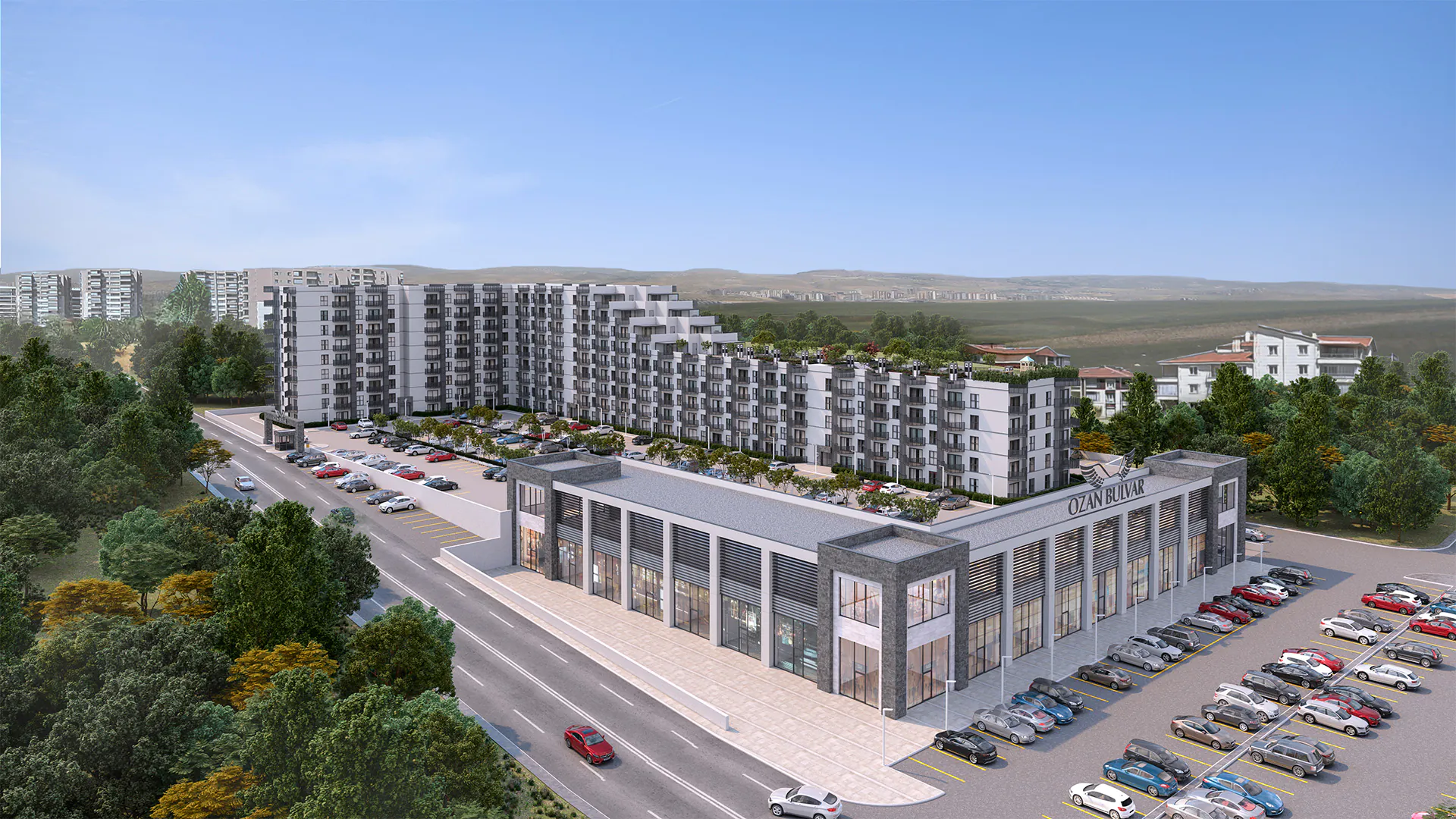 Ozan Bulvar — Apartments with Rooftop Recreation Areas in Ankara